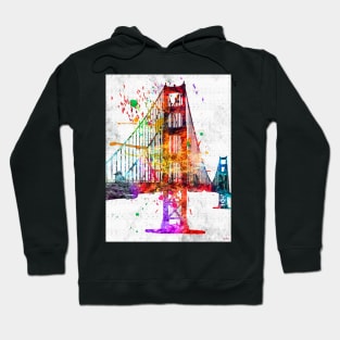 Golden Gate Bridge Grunge Hoodie